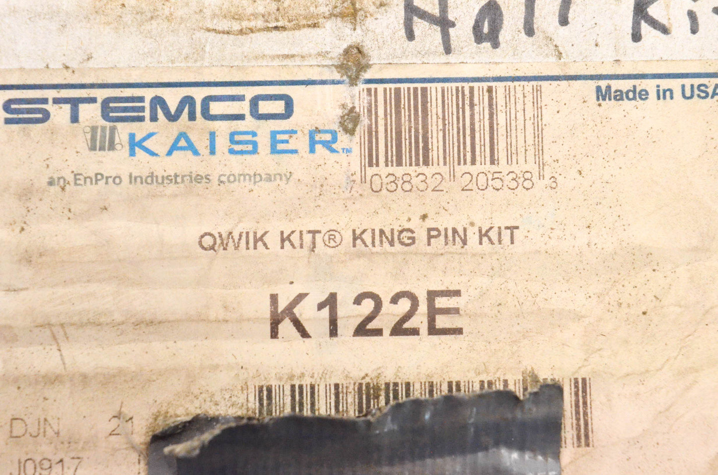 Stemco K122E King Pin Qwik Kit NOS