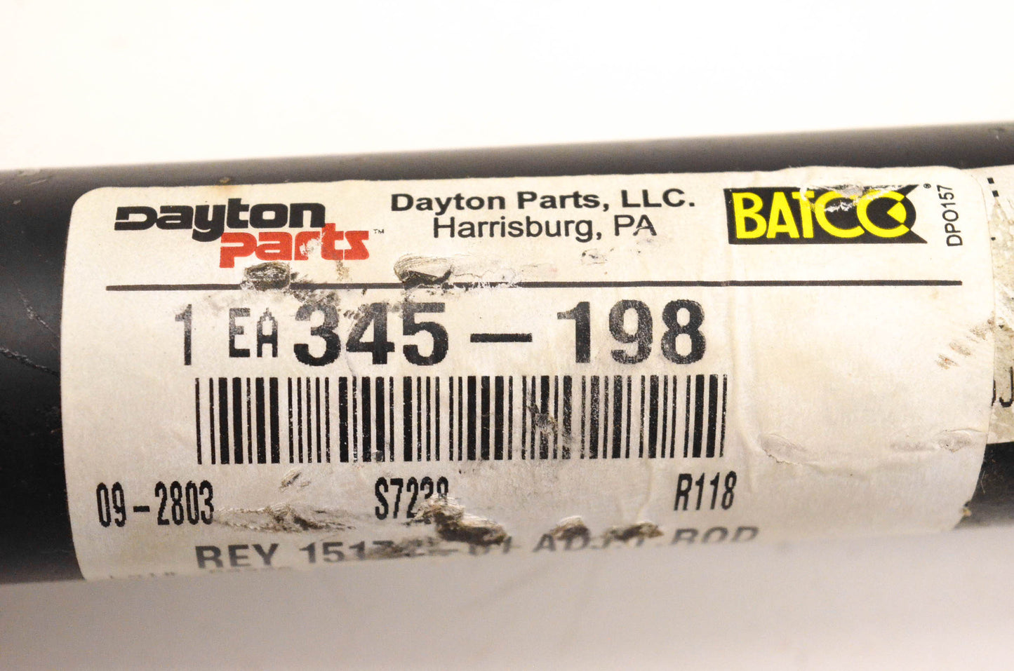 Dayton Parts Batco 345-198, 1517401 Torque Control Arm NOS