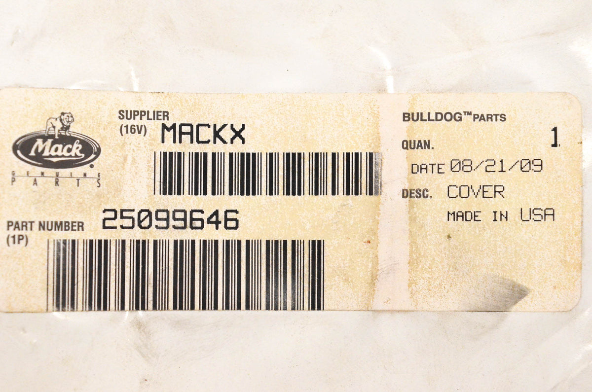 Mack 25099646 Cover Kit NOS