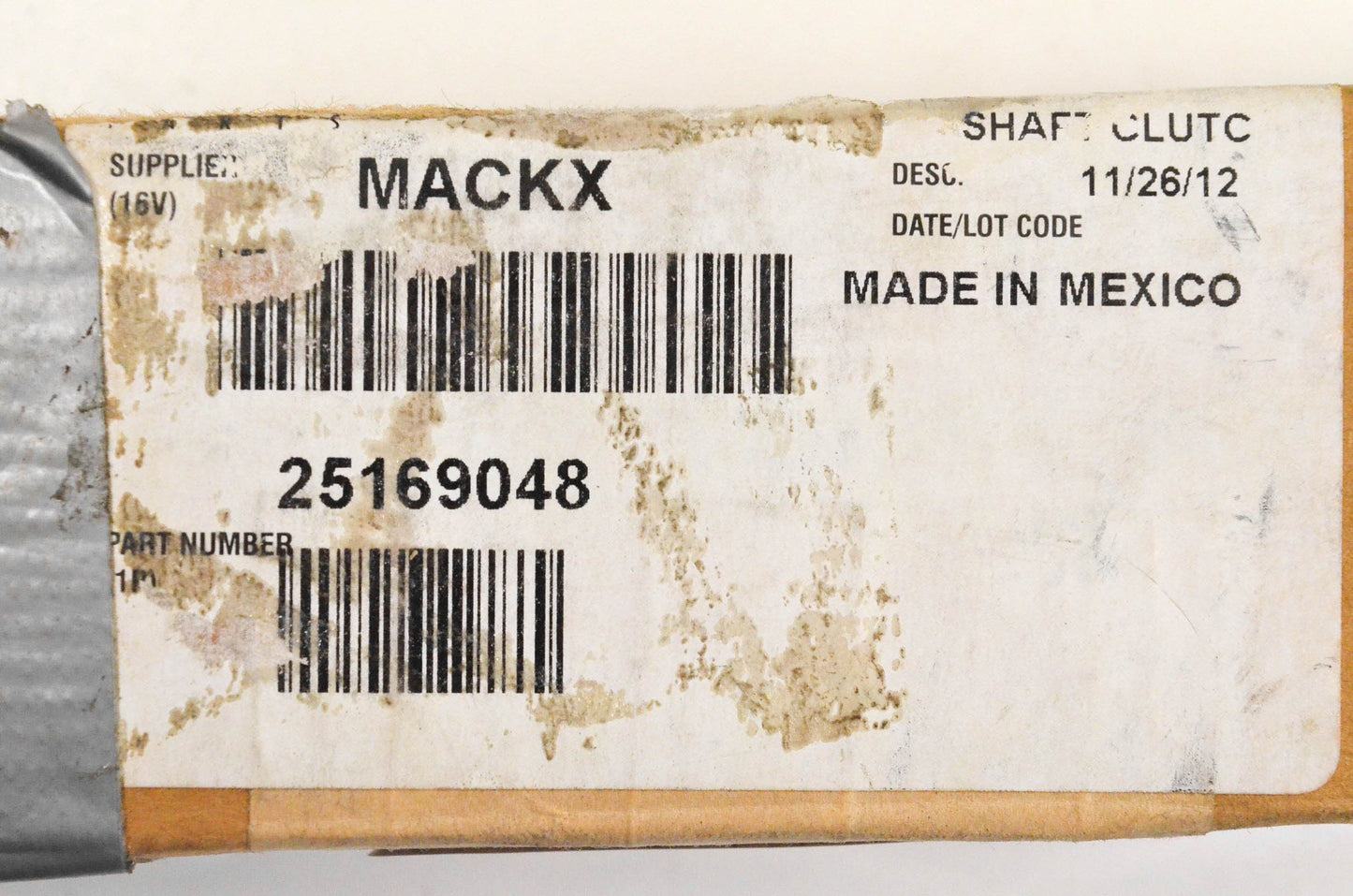 Mack 25169048 Clutch Shaft NOS