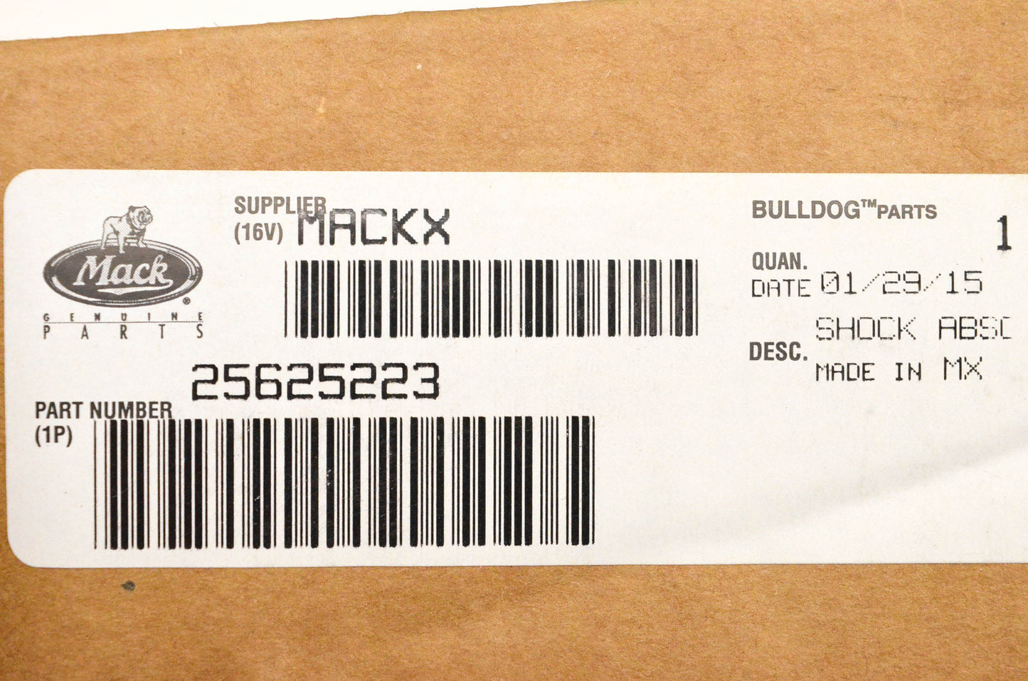 Mack 25625223 Shock Absorber NOS
