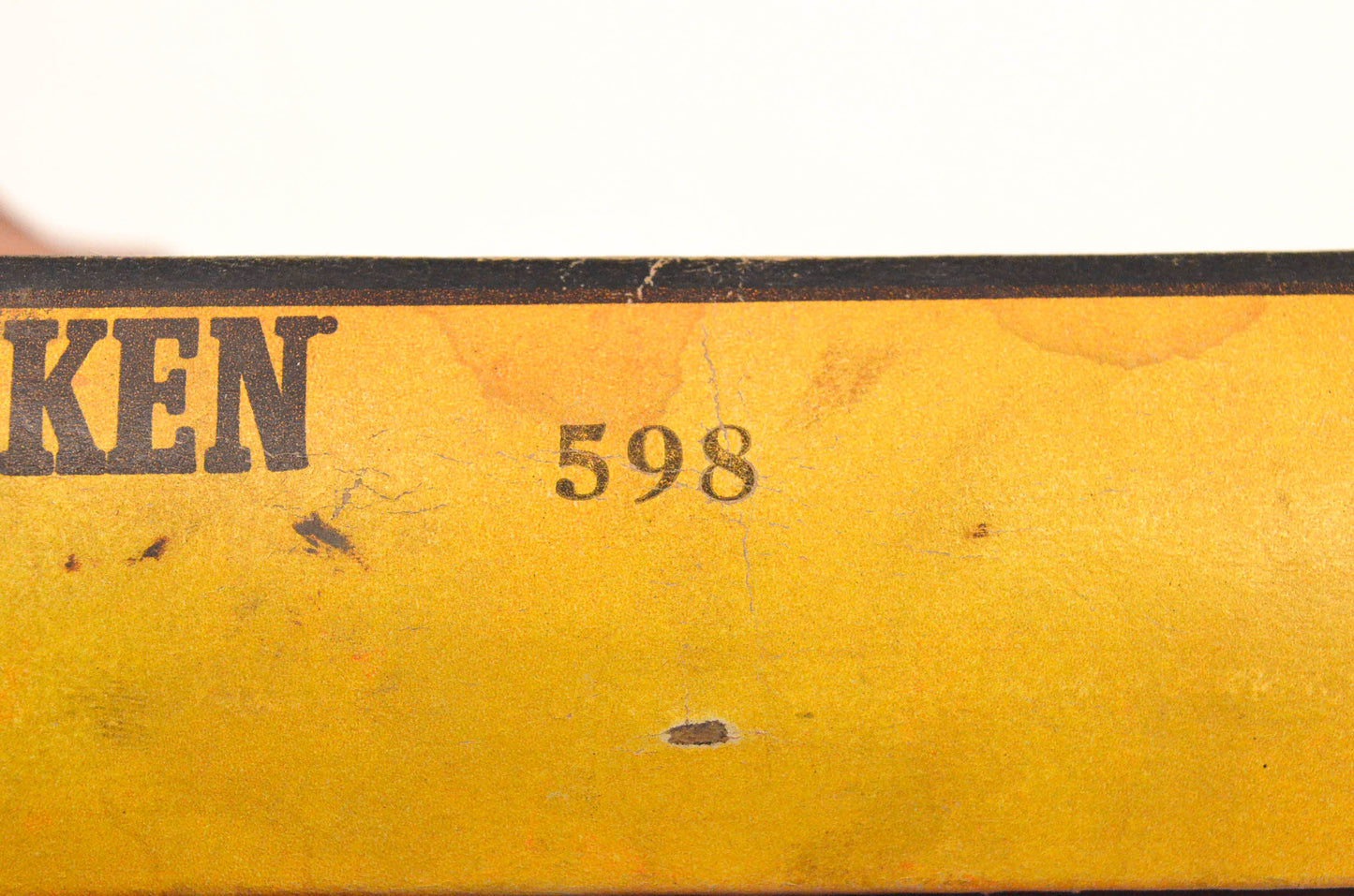 Timken 598 Bearing NOS