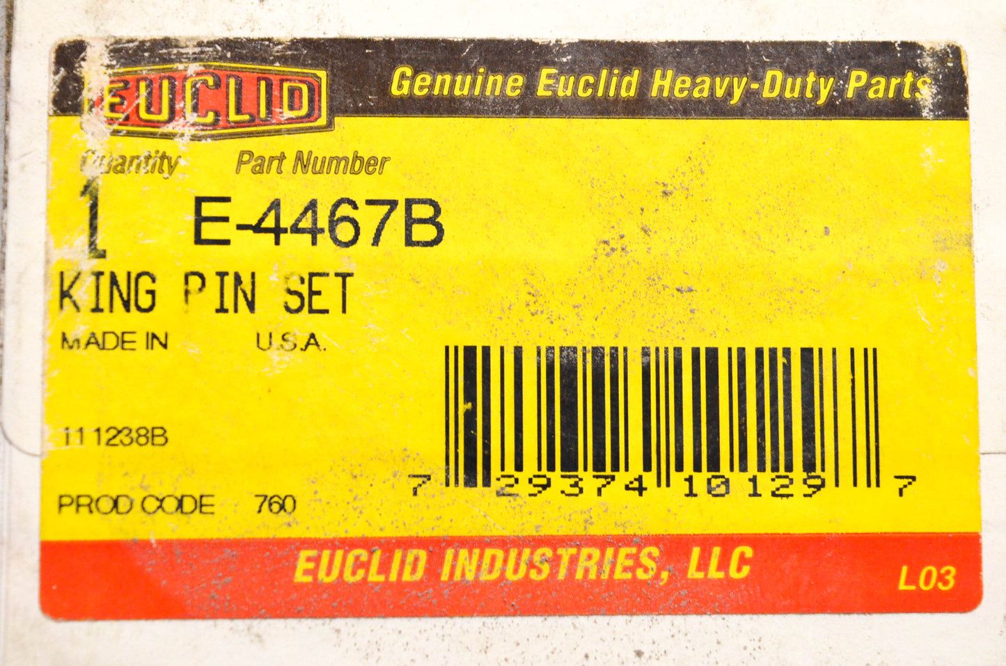 Euclid E-4467B King Pin Set