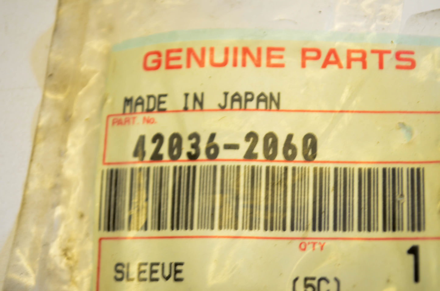 New OEM Kawasaki 42036-2060 Sleeve NOS