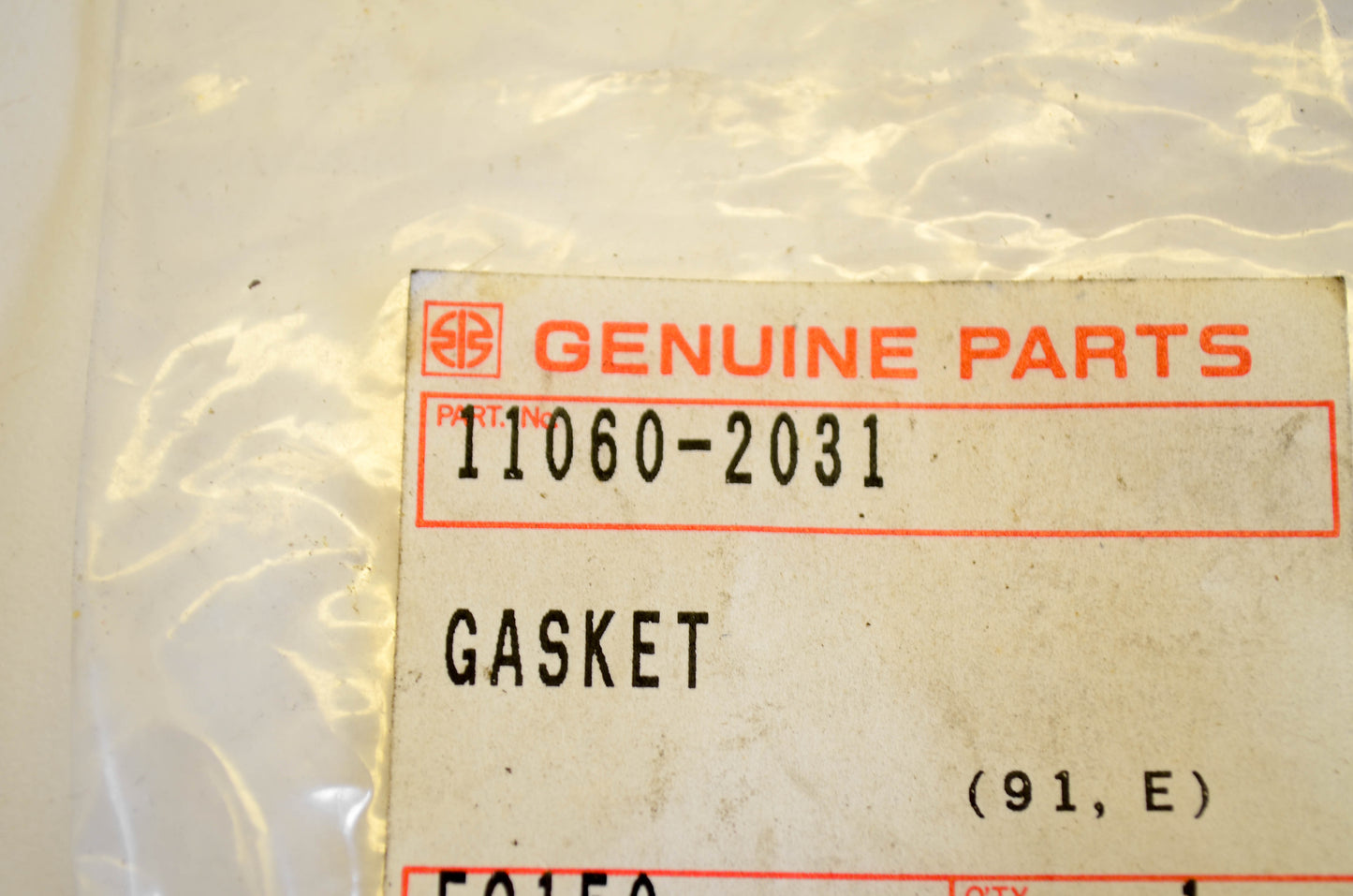 New OEM Kawasaki 11060-2031 Gasket NOS
