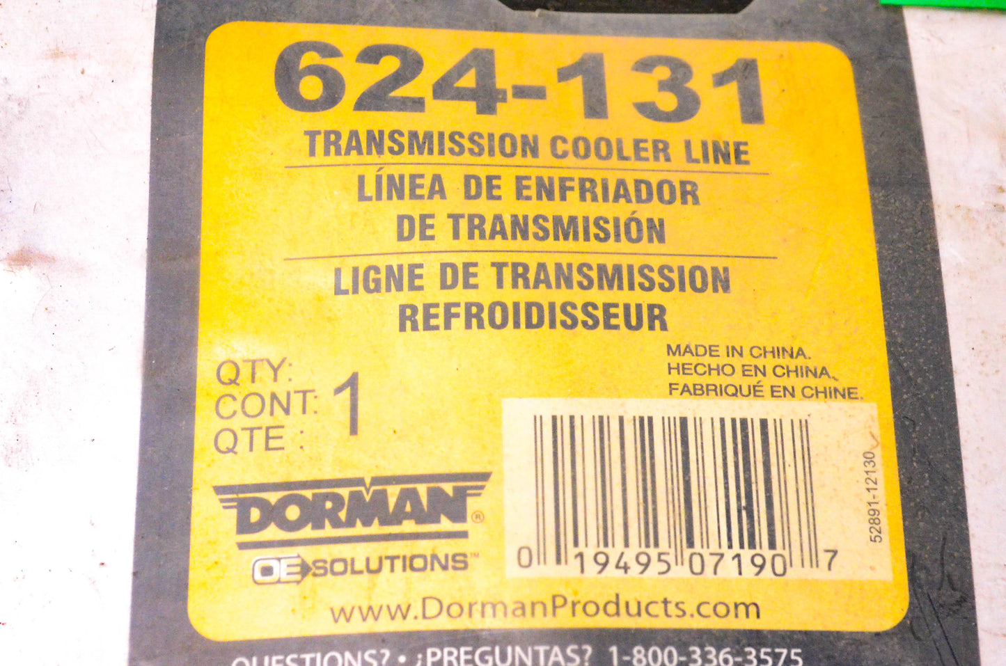 Dorman 624-131 Transmission Cooler Line NOS