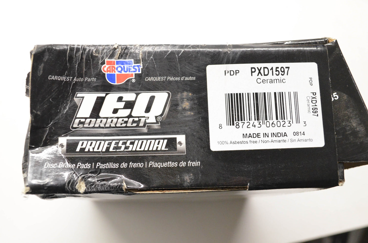 CarQuest PXD1597 Ceramic Front Brake Kit NOS