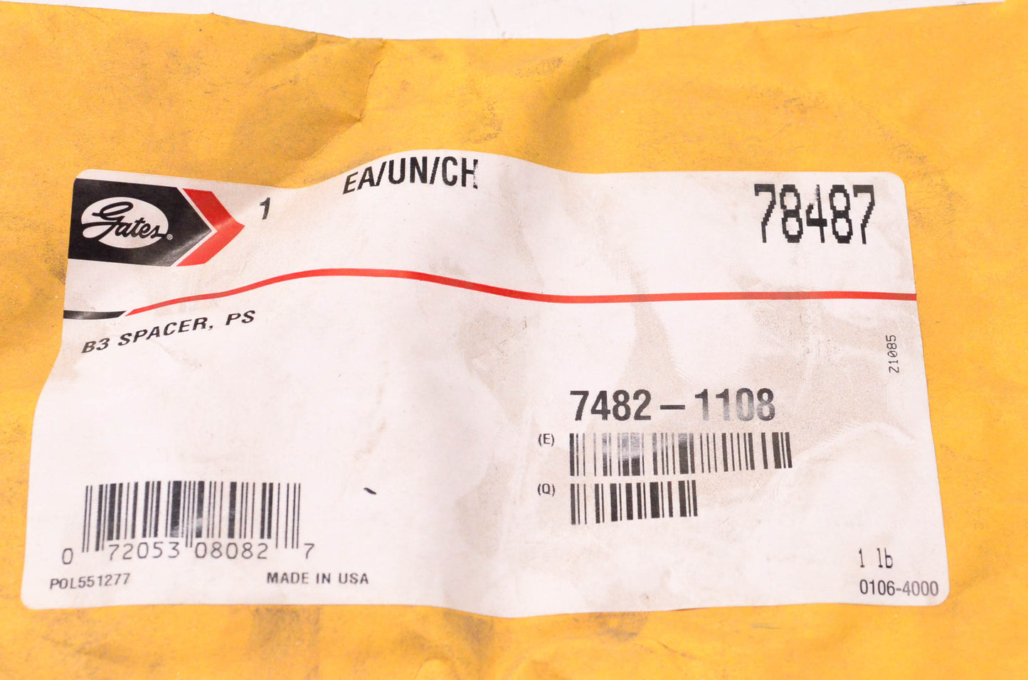 Gates 7482-1108 Hydraulic Hose Crimper NOS