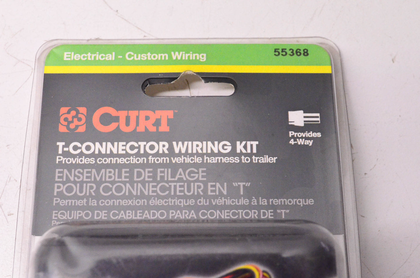 Curt 55368 T-Connector Wiring Kit NOS