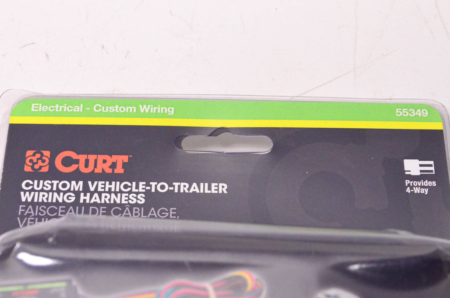 Curt 55349 Custom Vehicle-to-Trailer Wiring Harness NOS