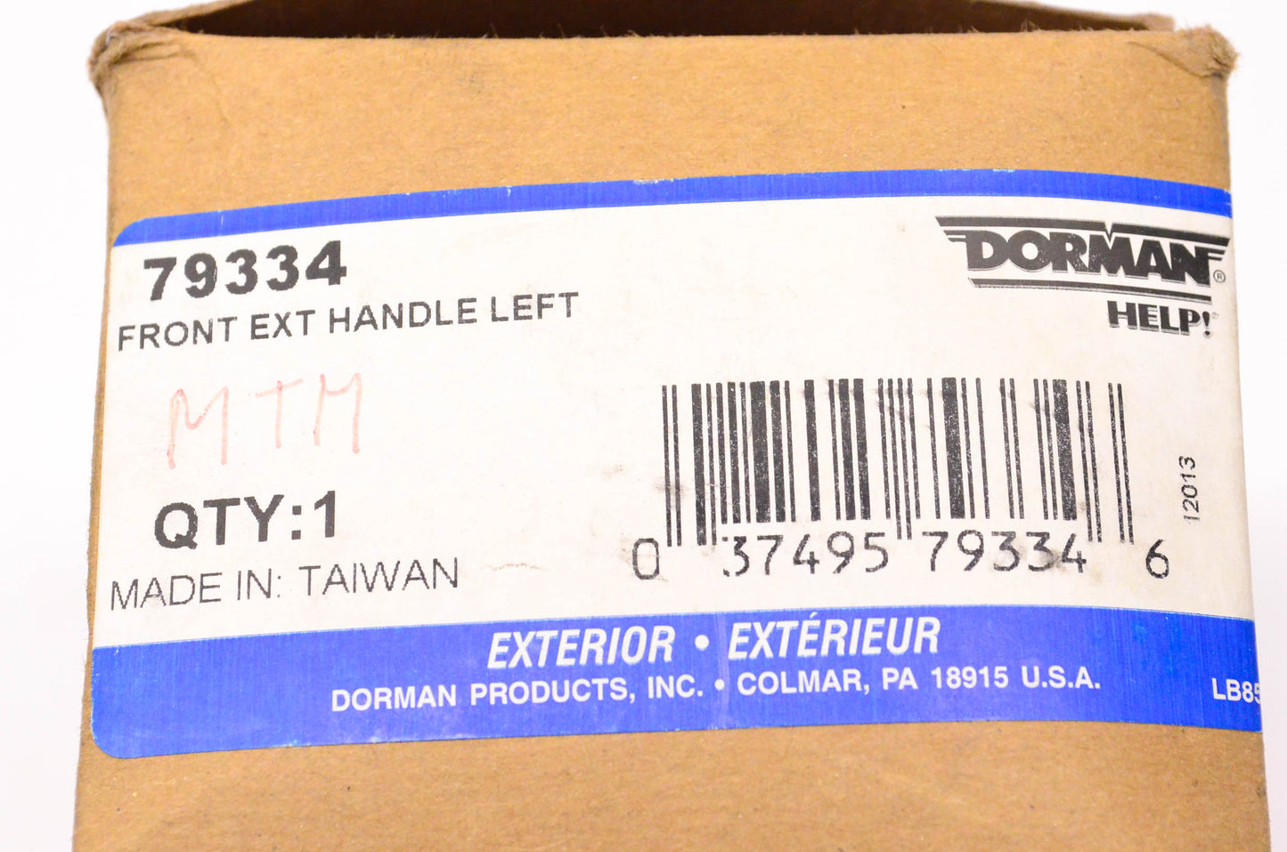 Dorman 79334 Front Exterior Door Handle NOS