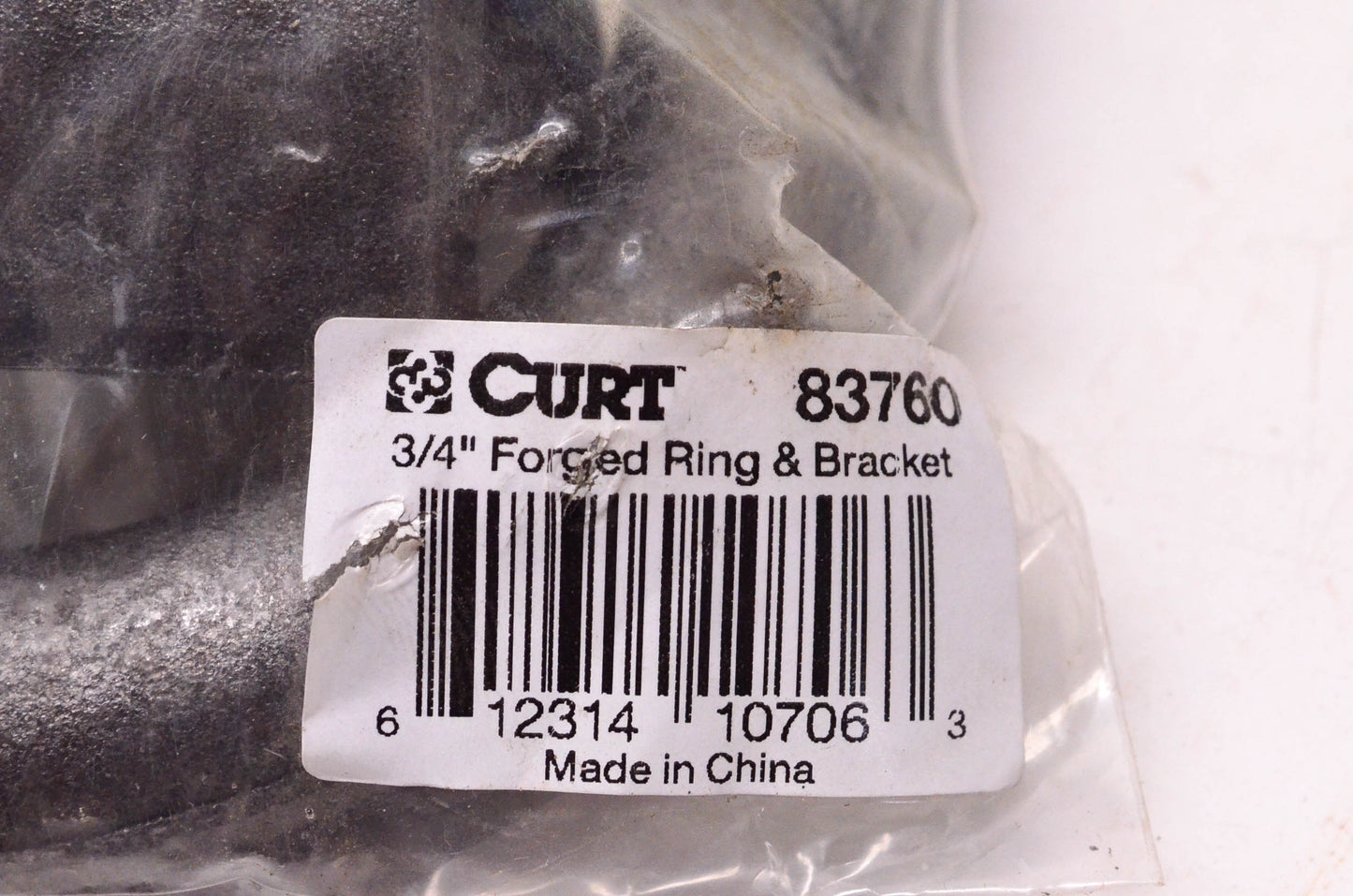 Curt 83760 3/4" Forged Ring & Bracket NOS