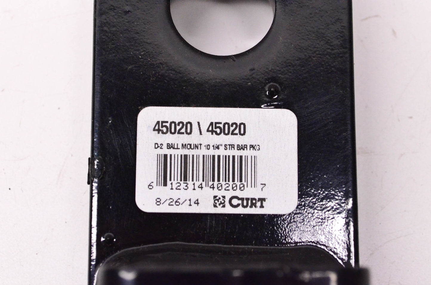 Curt 45020 Class 3 Ball Mount NOS