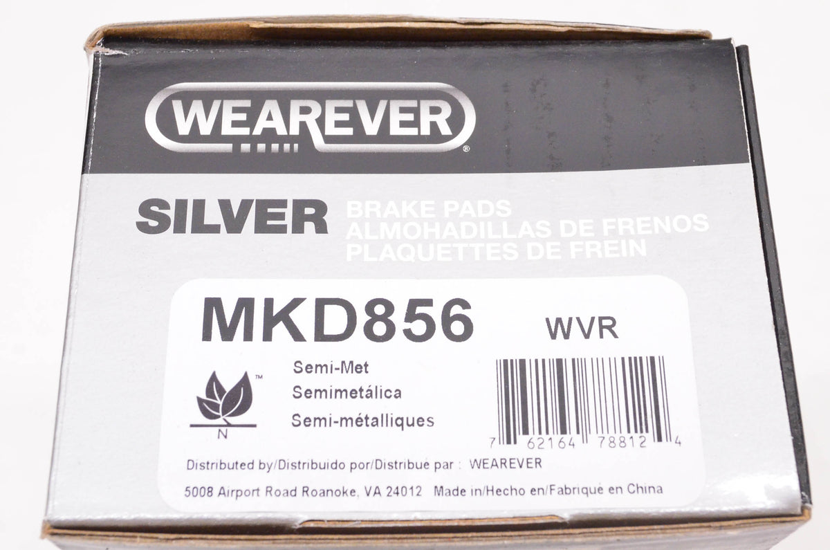 Wearever MKD856 Wearever Silver Brake Pad Kit NOS