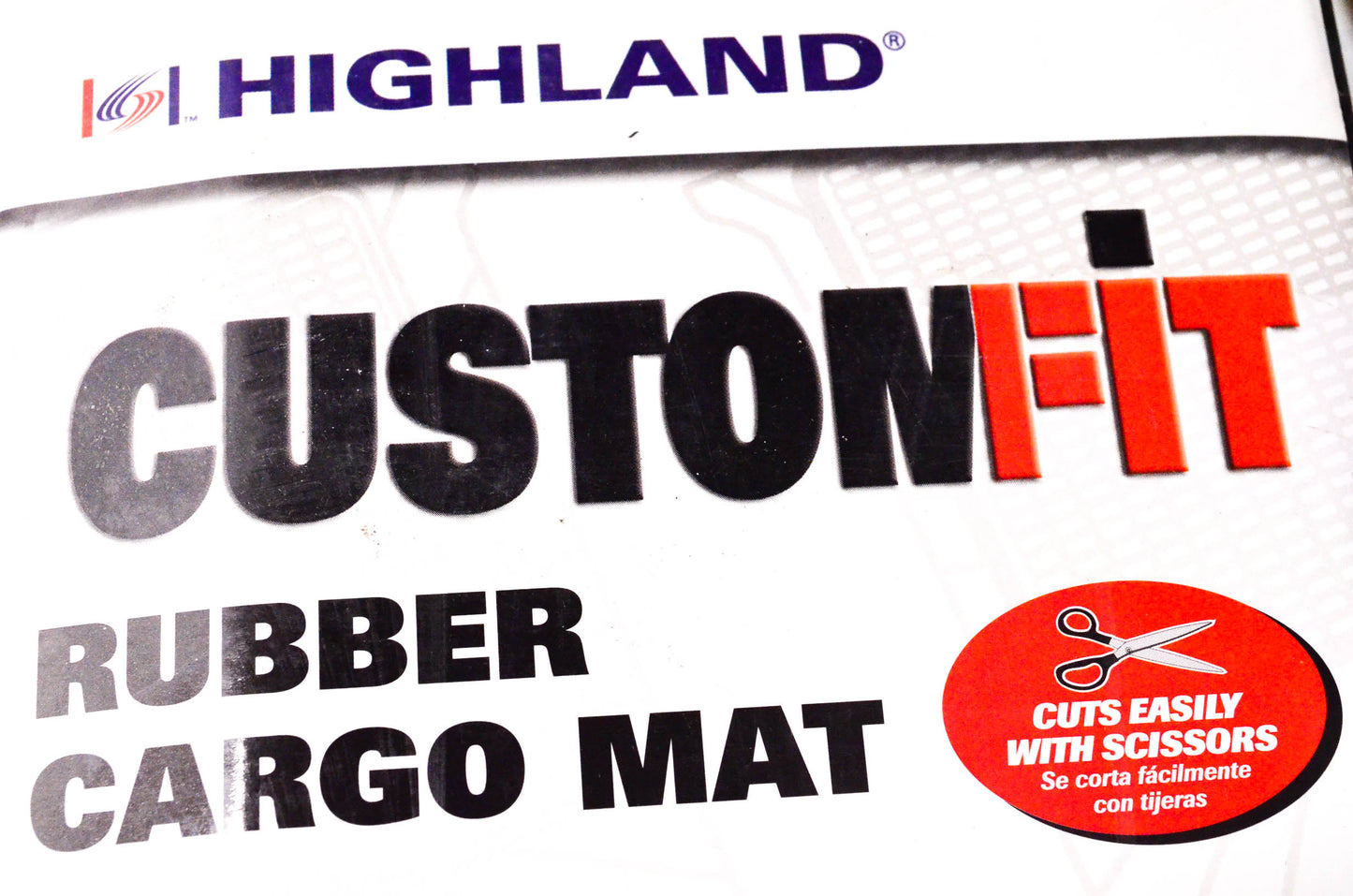 Highland 4501200 Custom Fit Rubber Cargo Mat NOS