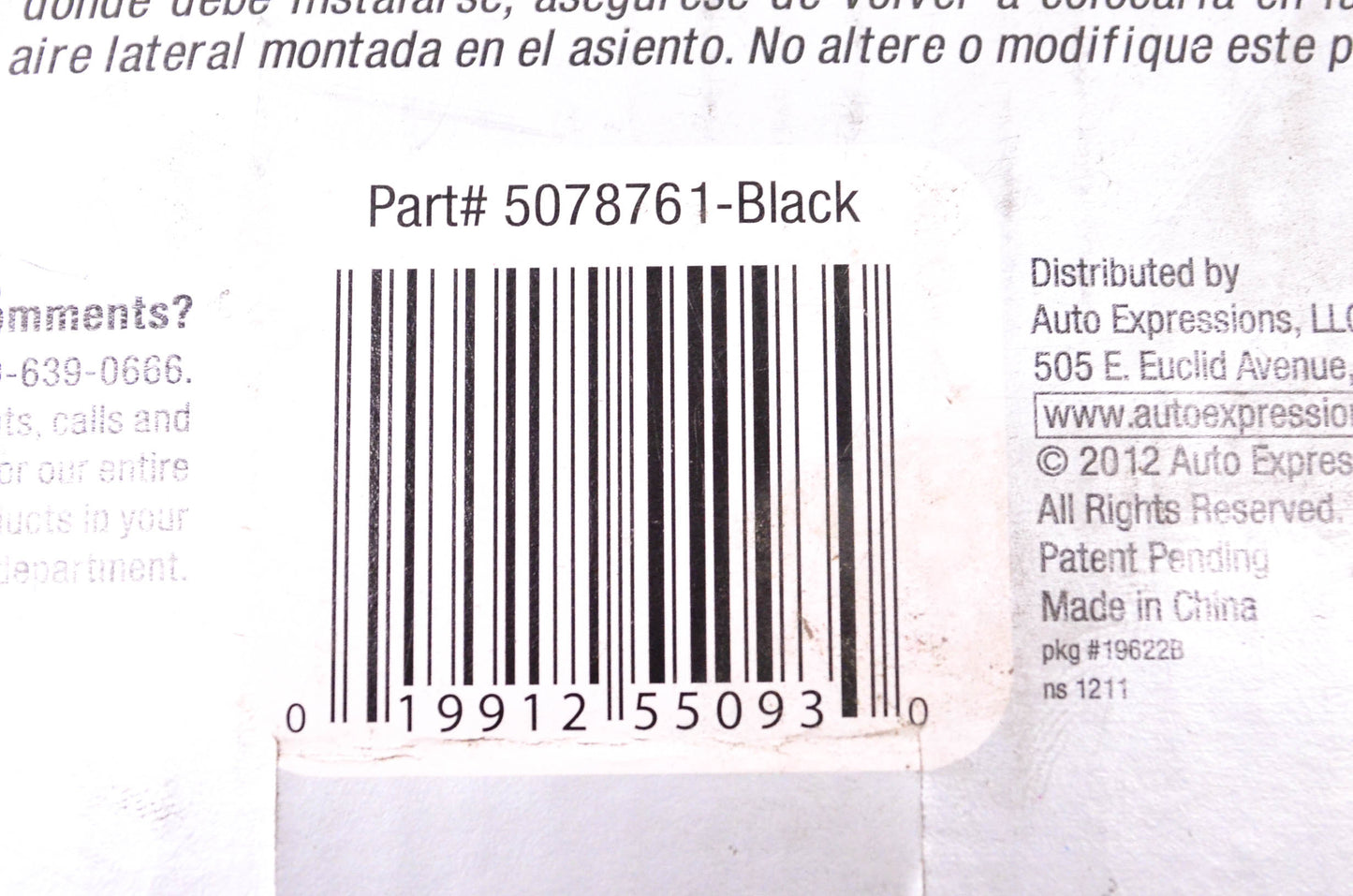 Auto Expressions 5078761 Seat Cover Kit NOS
