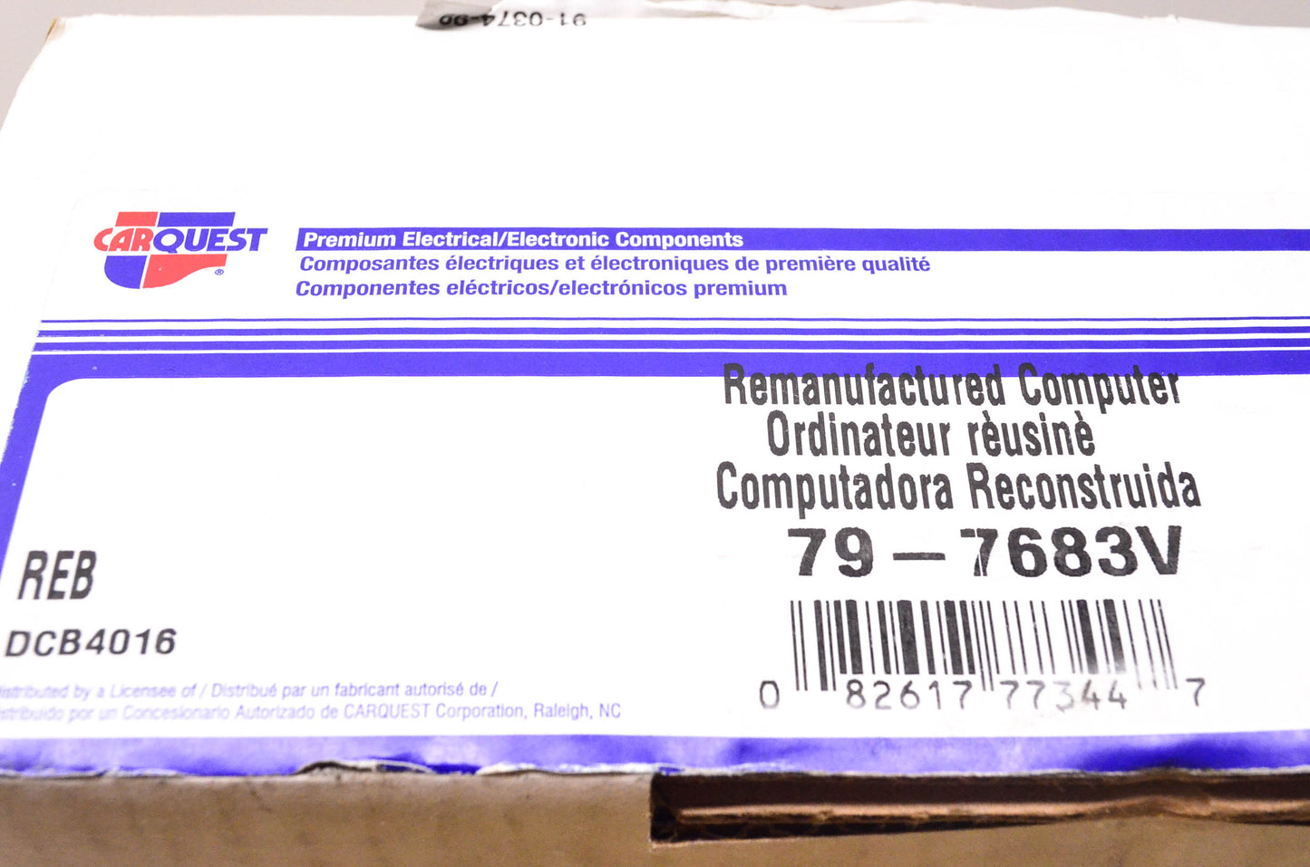 Carquest 79-7683V Remanufactured Engine Control Computer NOS