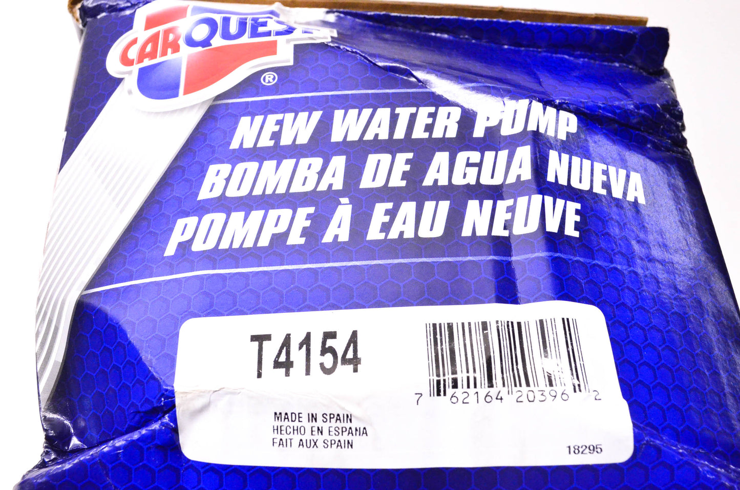 Carquest T4154 Water Pump NOS