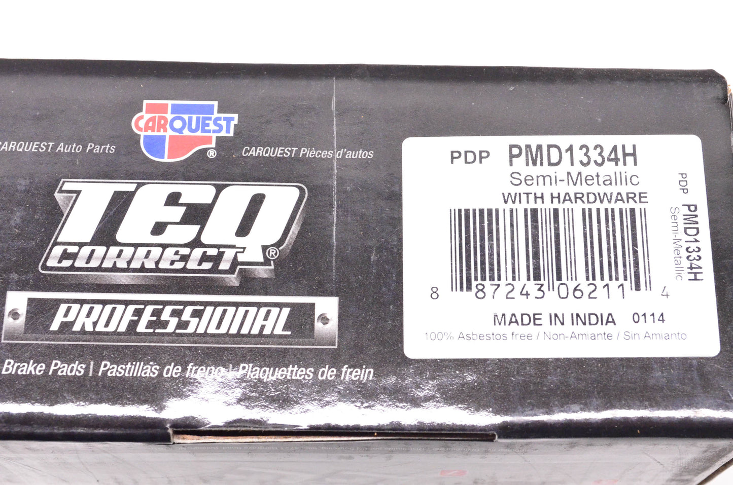Carquest PMD1334H Semi-Metallic Disc Brake Pad Kit NOS
