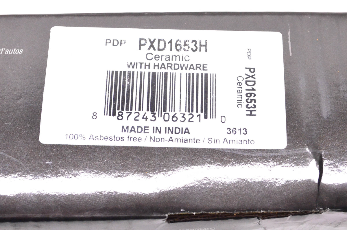 Carquest PXD1653H Ceramic Disc Brake Pad Kit NOS