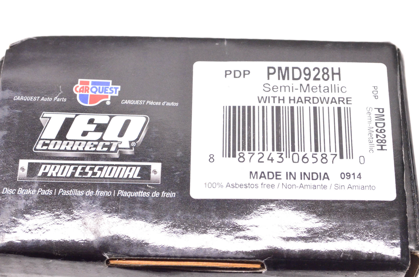 Carquest PMD928H Semi-Metallic Disc Brake Pad Kit NOS