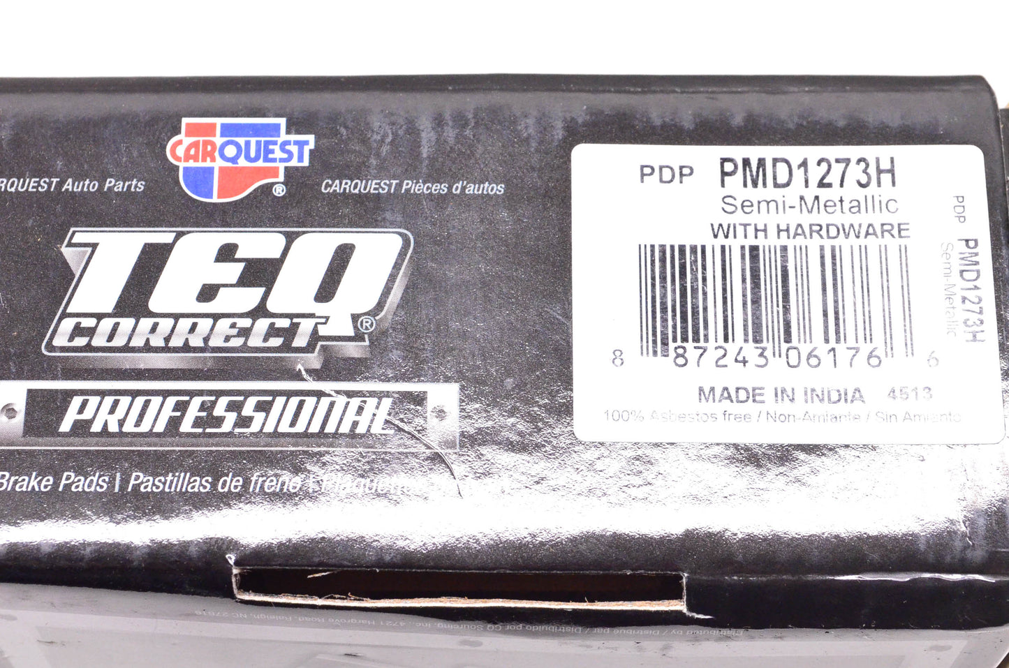 Carquest PMD1273H Semi-Metallic Disc Brake Pad Kit NOS