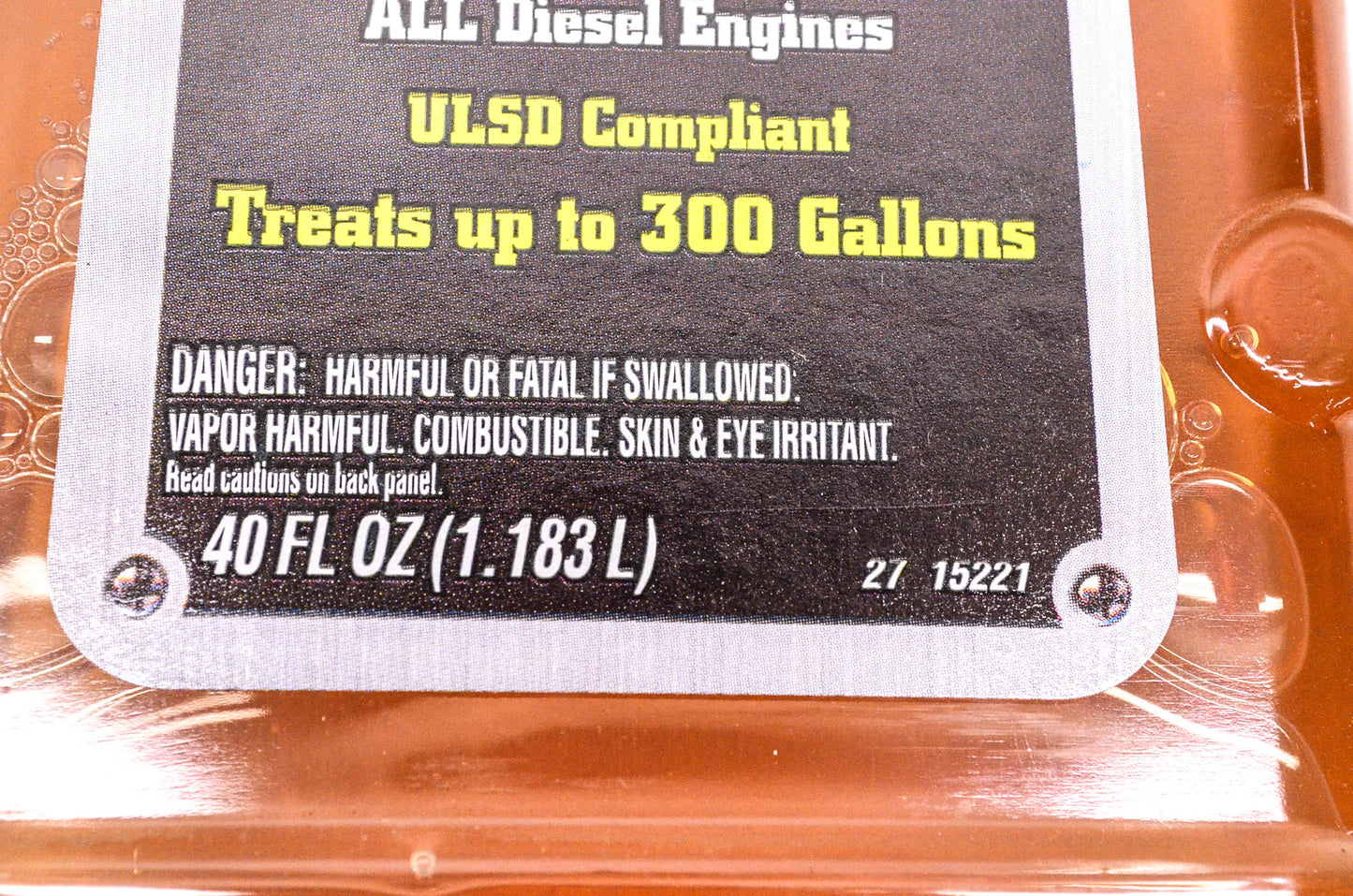 Gold Eagle 27 15221 Diesel Power! Maximum Anti-Gel 40oz. NOS
