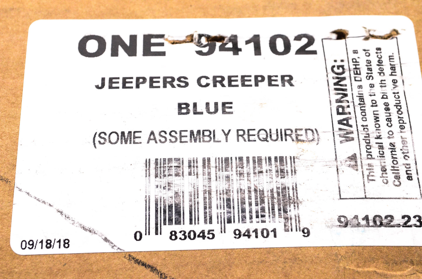 Lisle 94102 Carquest Blue Low Profile Creeper NOS
