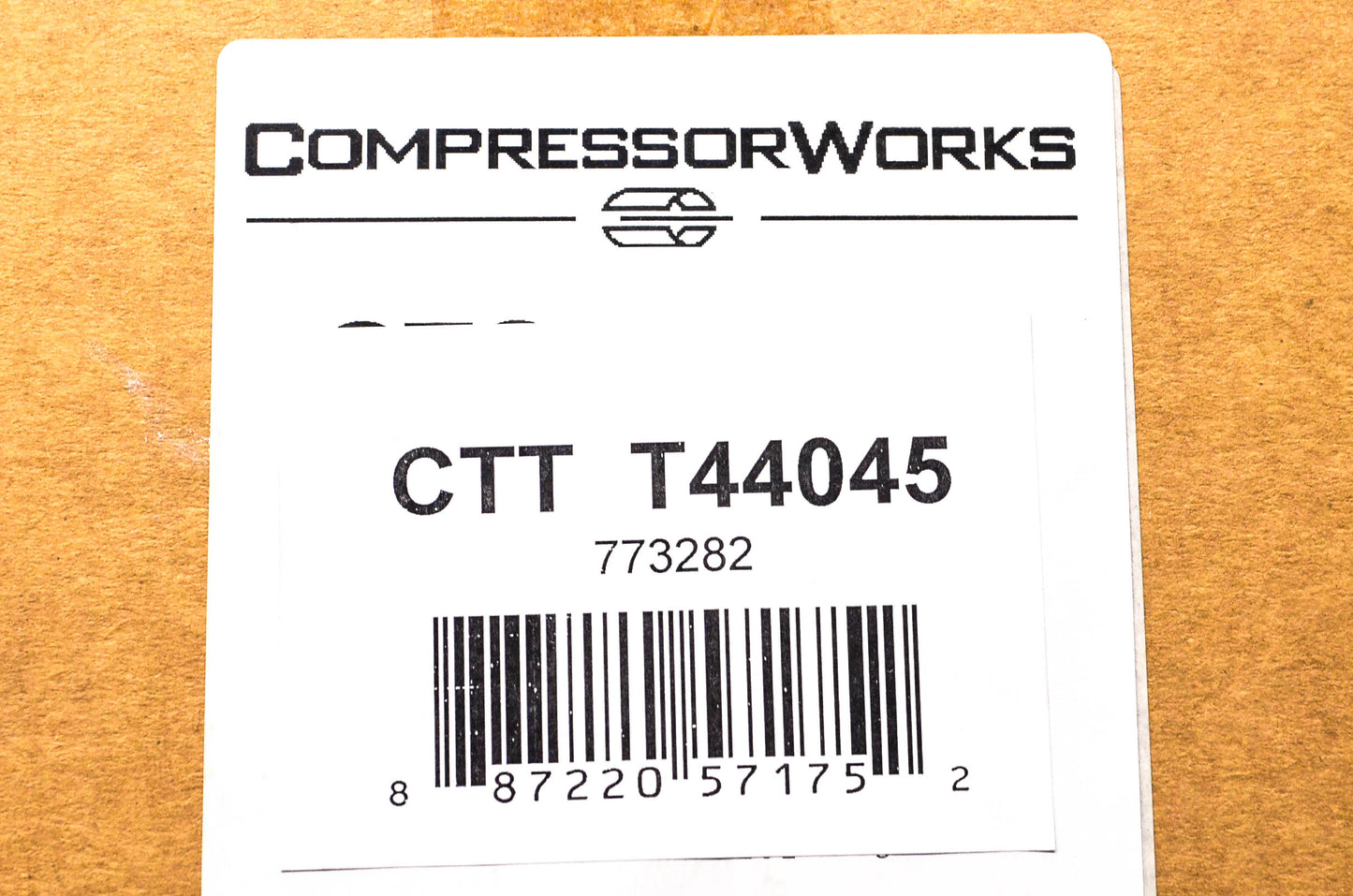 Compressor Works CTT T44045, 773282 A/C Evaporator Core NOS