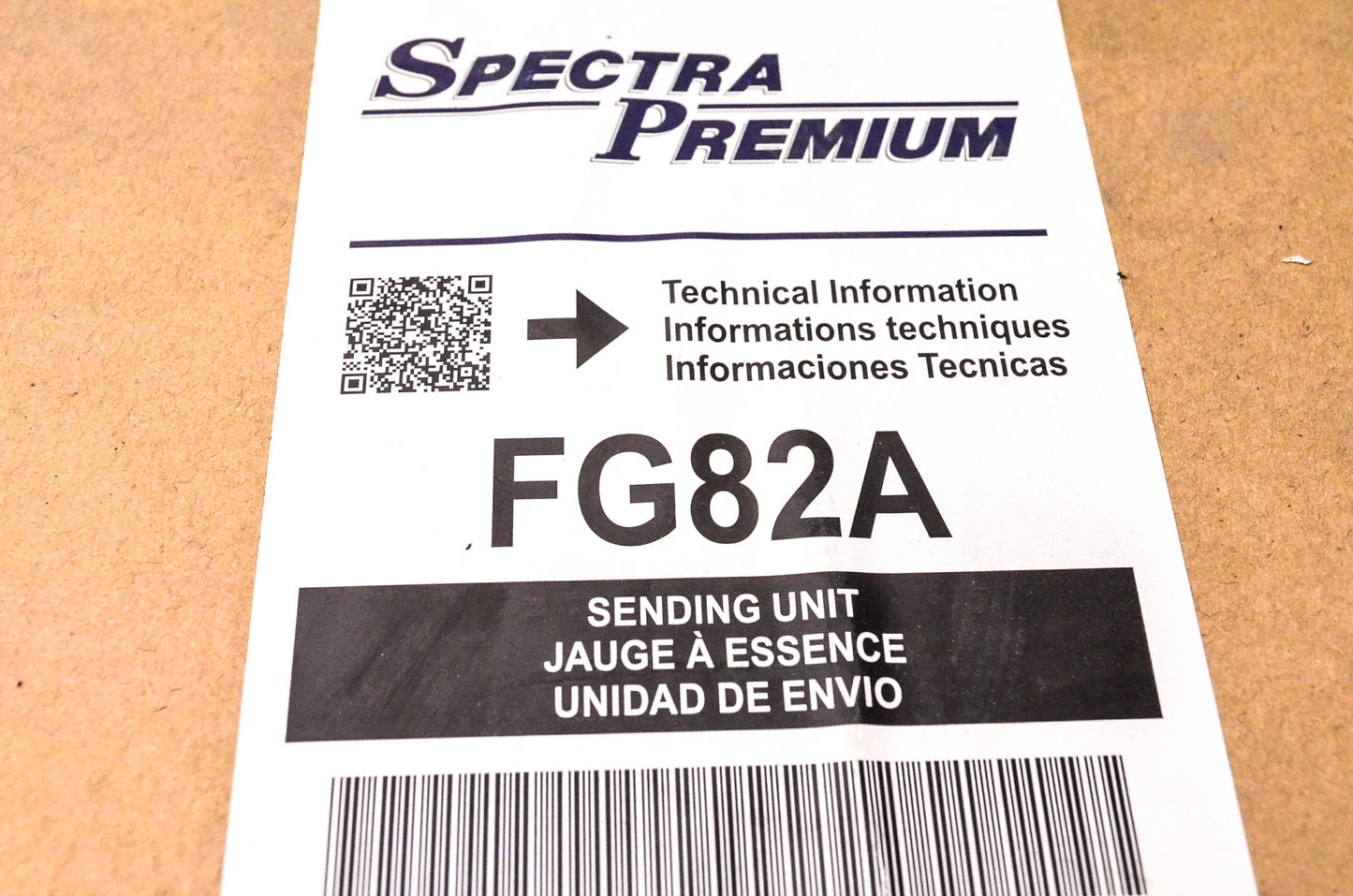 Spectra Premium FG82A Sending Unit NOS