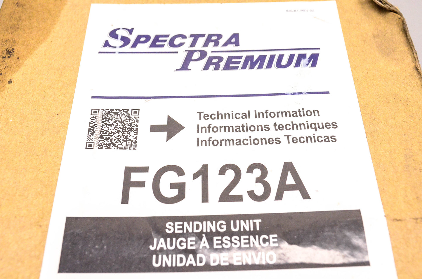 Spectra Premium FG123A Sending Unit NOS