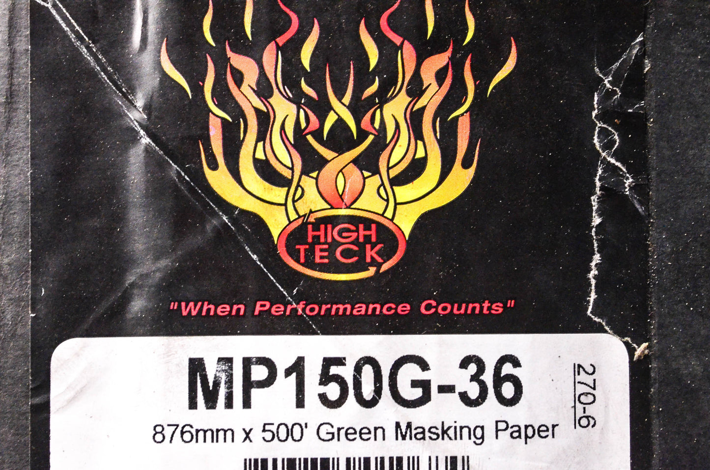 High Teck MP150G-36 876mm x 500' Green Masking Paper NOS