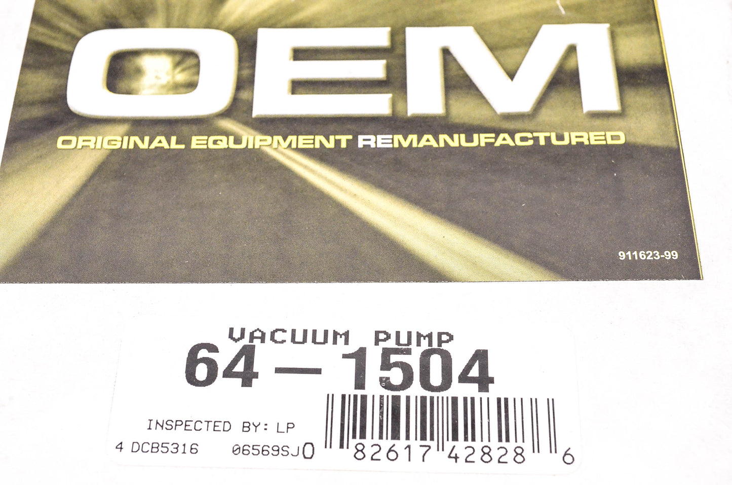 Carquest 64-1504 Remanufactured Vacuum Pump NOS