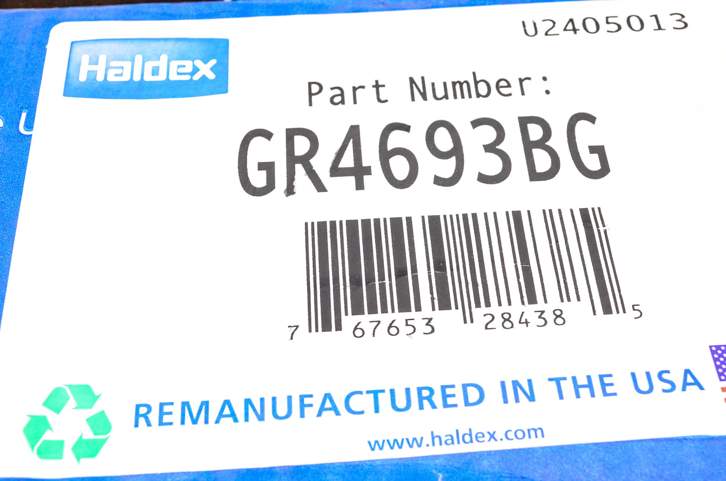 Haldex GR4693BG Remanufactured Brake Shoe Kit NOS