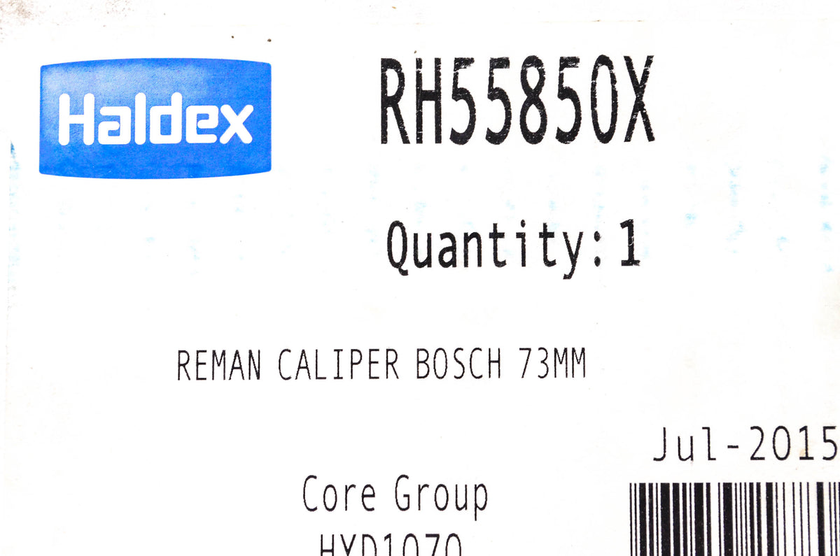 Haldex RH55850X Remanufactured Brake Shoe Kit NOS