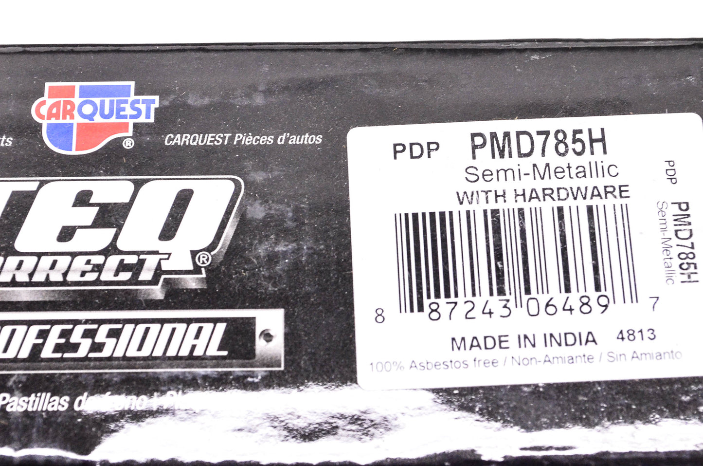 Carquest PMD785H Sem-Metallic Disc Brake Pad Kit NOS