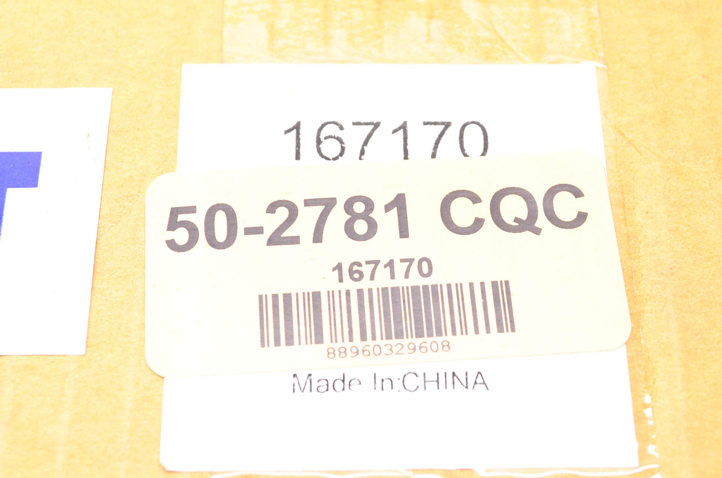 Carquest 50-2781, 167170, 50-2781 CQC Premium Flywheel NOS