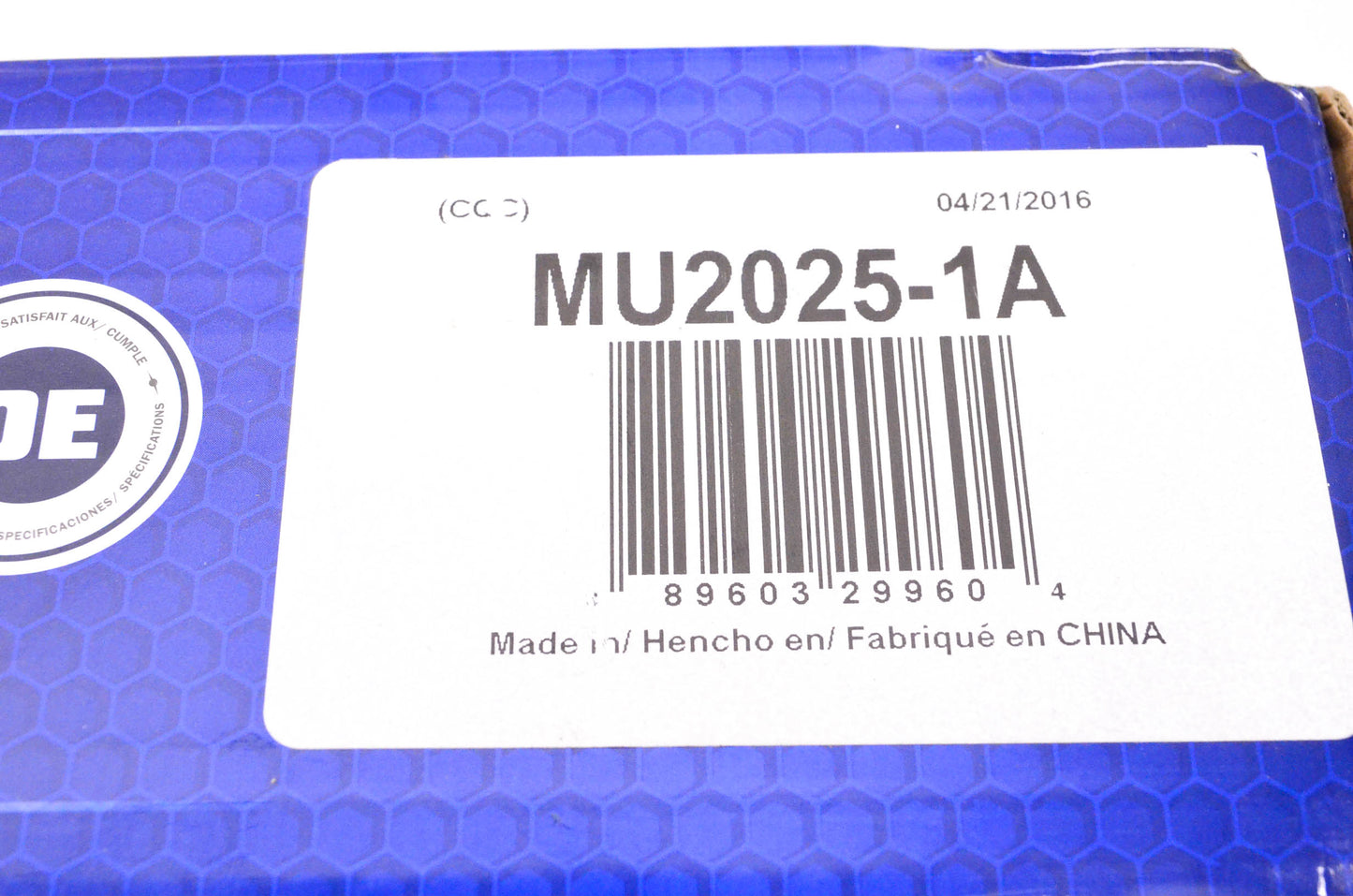Carquest MU2025-1A Clutch Kit NOS