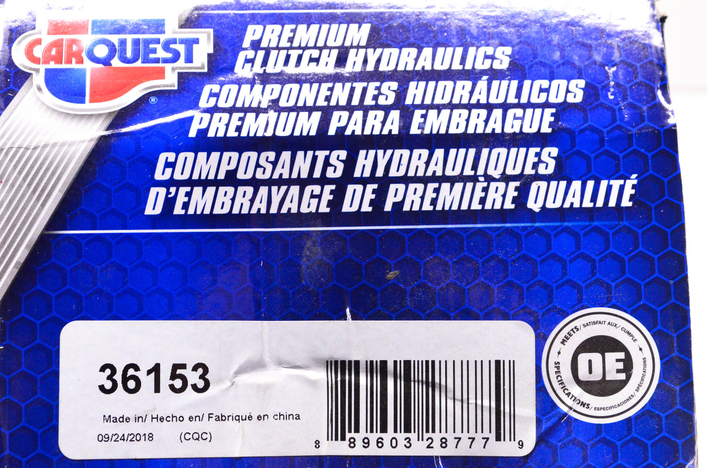 Carquest 36153 Clutch Master Cylinder NOS
