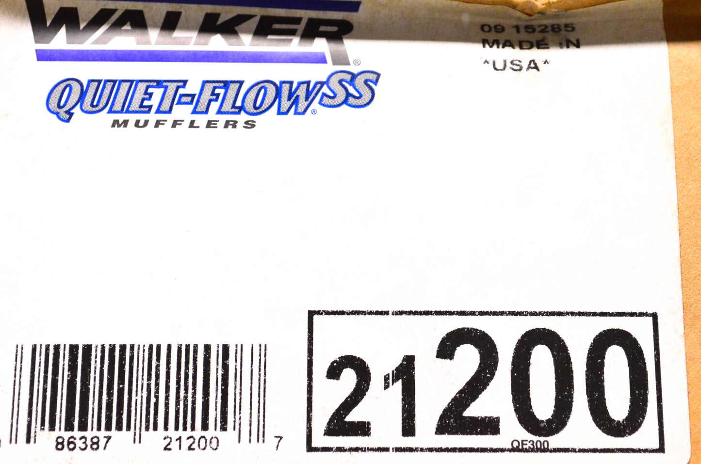 Walker 21200 Exhaust Muffler-Quiet-flow Ss Muffler fits 93-95 Jeep Wrangler NOS