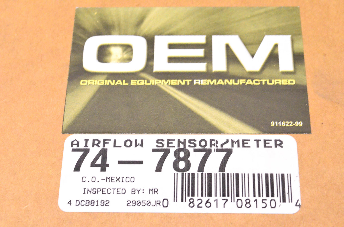 Carquest 74-7877 Remanufactured Airflow Sensor NOS