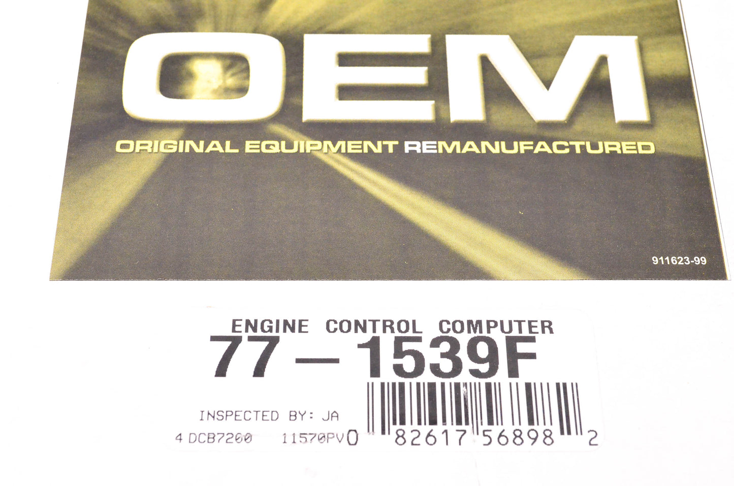 Carquest 77-1539F Engine Control Computer NOS