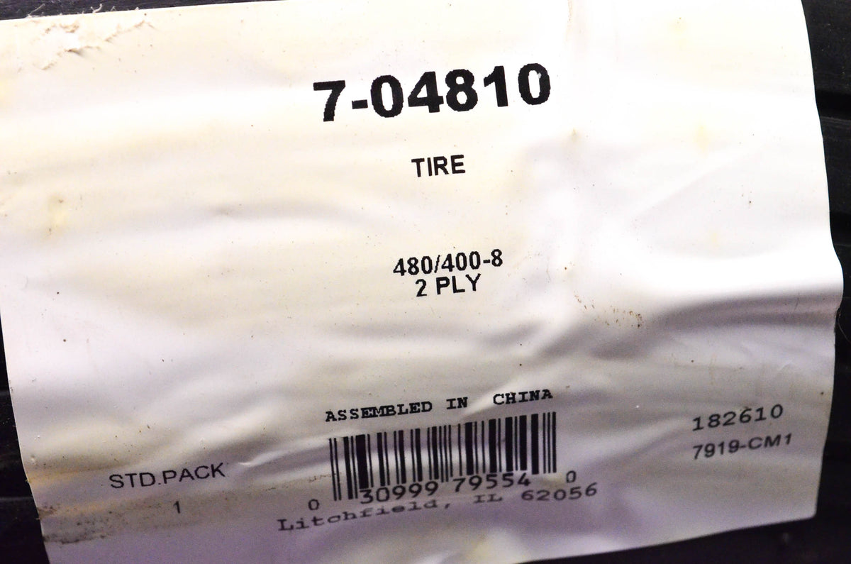 Journey 7-04810, P301-02 Journey Tire 4.80/4.00-8 NOS