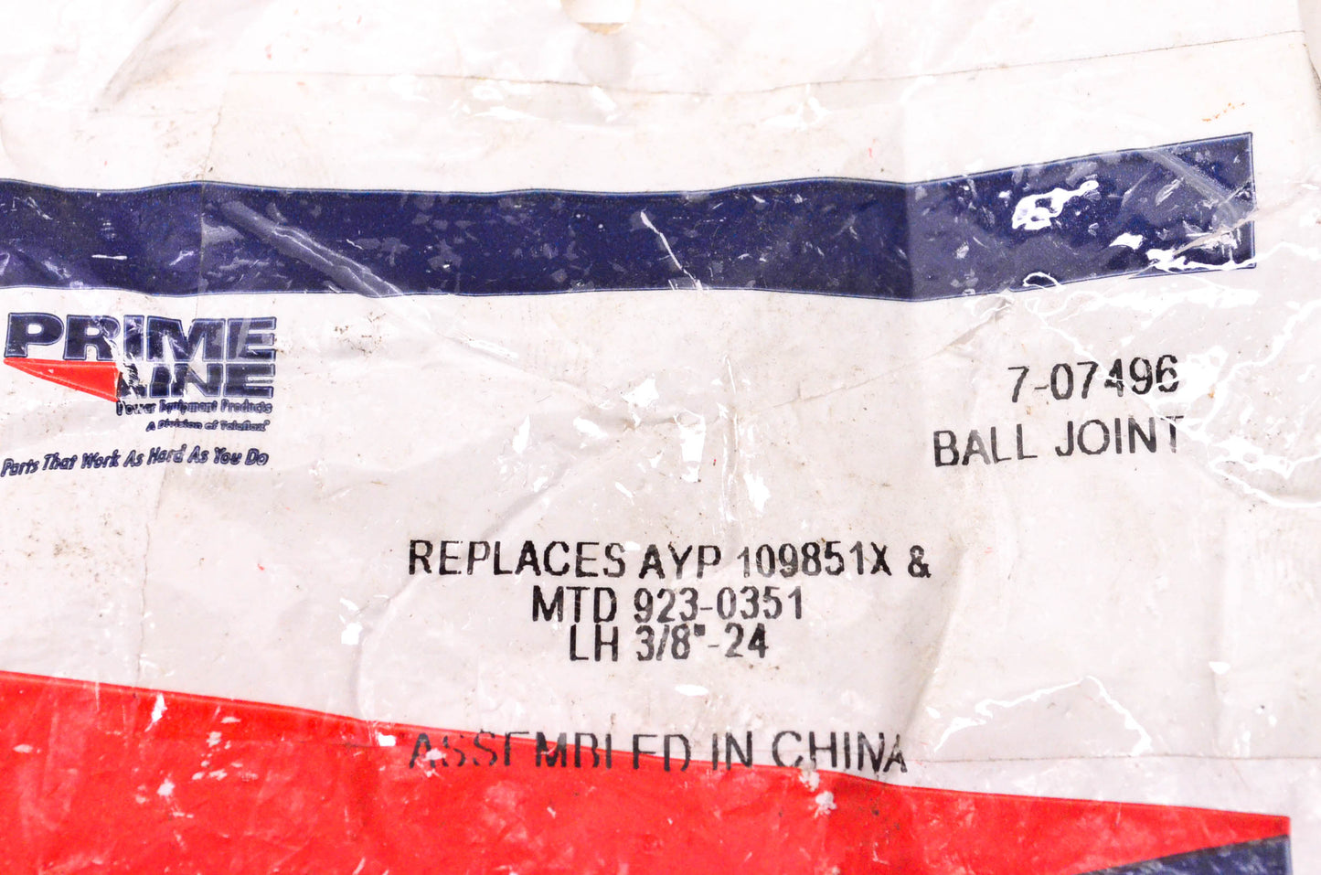 Prime Line 7-07496, 923-0351, 109851X Ball Joint NOS