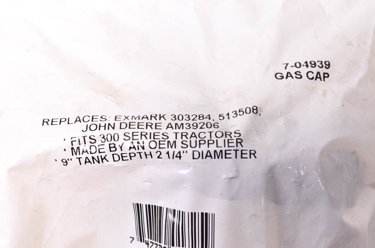 Prime Line 7-04939 Gas Cap NOS