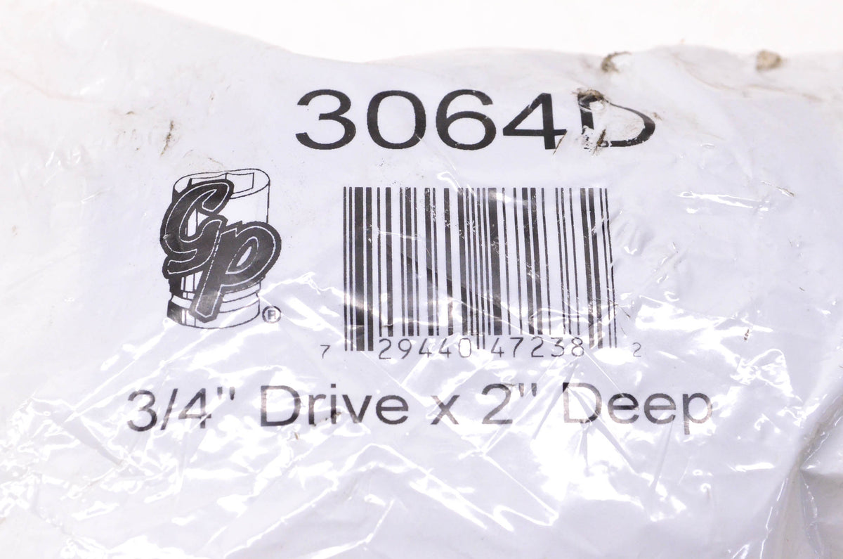 Grey Pneumatic 3064D 2" Impact Socket 3/4" Drive NOS