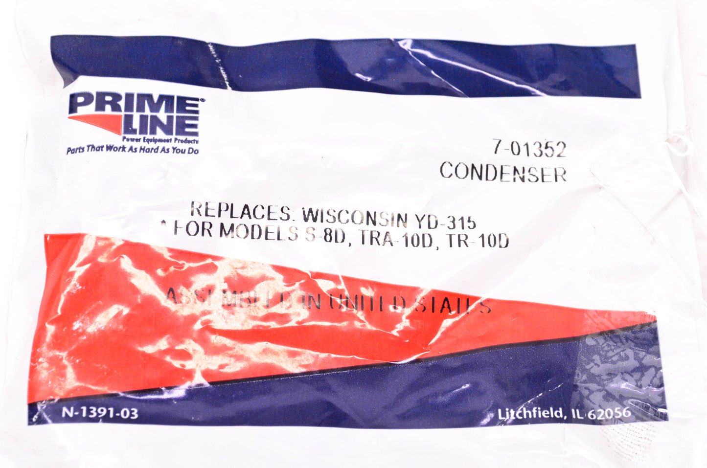 Prime Line 7-01352, YD-315 Condenser NOS