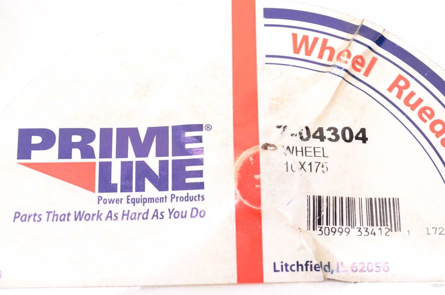Prime Line 7-04304, N-1594-03 Wheel NOS