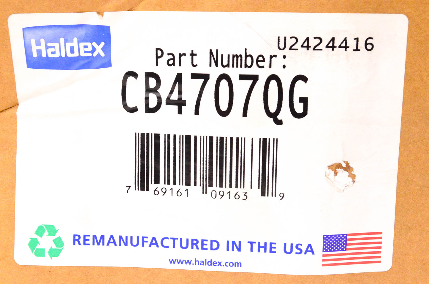 Haldex CB4707QG Remanufactured Brake Shoe Kit NOS