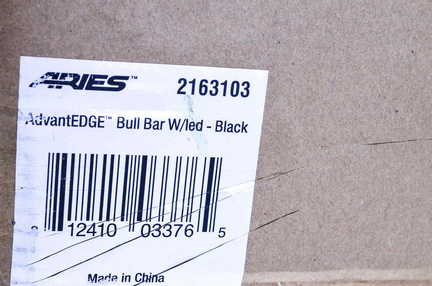 Aries 2163103 AdvantEdge Bull Bar Kit W/ LEDs NOS